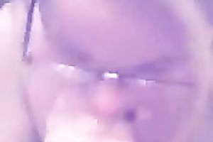 Nerdy barely legal girlfriend strokes and sucks my large jock
