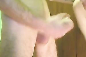Sucking biggest bulky weenie of my hubby for valuable spunk fountain on web camera