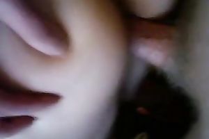 Nerdy pigtailed fascinating brunette hair GF of my buddy likes giving him deepthroat