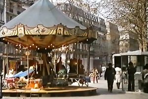 Hot brunette hair sweetheart bouncing on a prick of her paramour