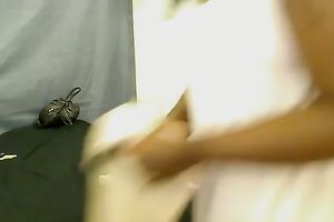 Lazy cam obese dark doxy showed off her large boobies and that was it