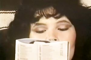 Lucky chap licks and bonks gorgeous white dark brown on the table