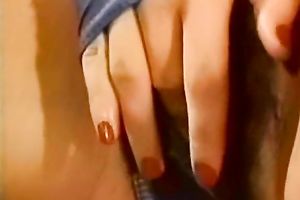 Lucky chap licks and bonks gorgeous white dark brown on the table