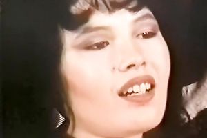 Lucky chap licks and bonks gorgeous white dark brown on the table