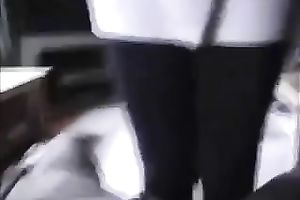 Wondrous red haired breasty sweetheart gave a great oral-job to my ally