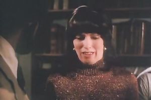 Two breasty sweethearts came to please one pulsating bonker