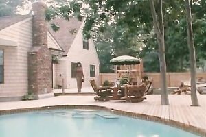 Two breasty sweethearts came to please one pulsating bonker