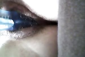 I just discover it amazing to tease my unshaved cum-hole on my own for agonorgasmos