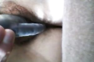 I just discover it amazing to tease my unshaved cum-hole on my own for agonorgasmos