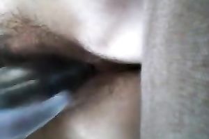 I just discover it amazing to tease my unshaved cum-hole on my own for agonorgasmos