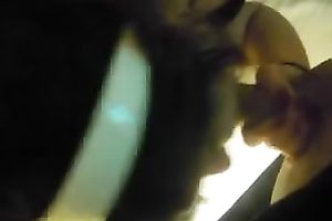 Nasty brunette hair milf hooker with me in the hotel room