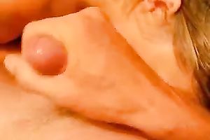 Compilation of sexually excited milf women engulfing on my thick white dick