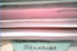 Young web camera blondie finger bonks her shaved snapper and cums