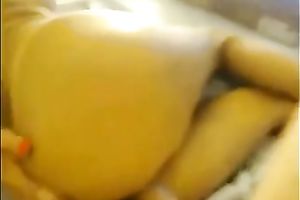 Tanned honey engulfing my schlong with joy in super sexy non-professional movie