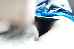 Amatuer Asian girlfriend is jerking off my shlong