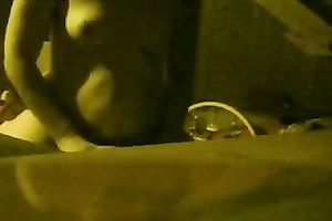 This avid whore wakes me up sitting on my large pecker