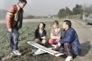 Two horny white doxies on the daybed feeding on knobs