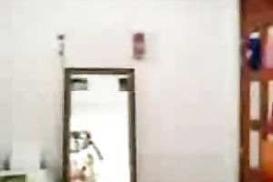 Missionary style fucking my Arabian wife's taut curly love tunnel