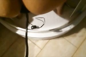 Whorish horny white wife of my buddy let him tape her whilst being vagina pumped