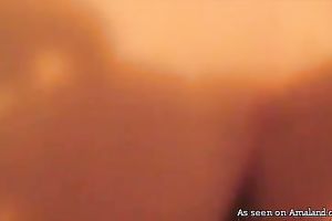 My rock hard weenie is sliding unfathomable inside her asshole