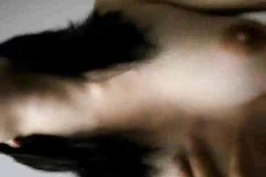 Slender dark haired Asian girlfriend enjoys coarse missionary sex