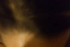 Kinky pleasant and beautiful dark brown honey of mine gives me a great head