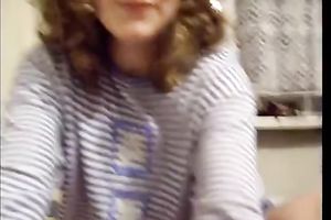 Lusty girlfriend sucks unbending jock and receives her hirsute cum-hole licked