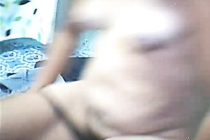 Filthy non-professional skanky cockroach on cam shows her small vagina