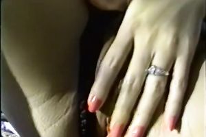 Sweet asian classic strumpet feeds on a large white pecker