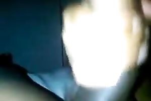 My pleasing swarthy girlfriend helping me release spunk flow deposit