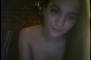 Lusty all exposed hawt webcam brunette hair was tenderly teasing her slit