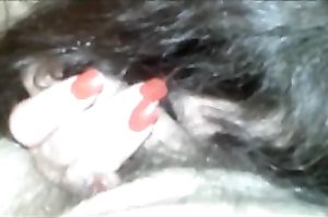 My lubricious slutwife knows how to engulf my shlong on web camera