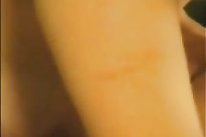 Just a obese white milf in nylons dildoing herself