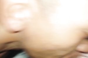 Thirsty boyfriend licking and engulfing my snatch in POV homemade tape