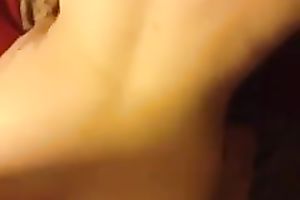 Skinny youthful tatted whore blows my ramrod on POV vid