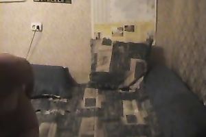 Strong tanned stud mouthfucks nasty slender chick on the bunk ottoman