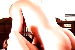 Saucy white women riding my knob in reverse cowgirl position