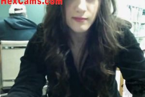 My BF travels a lot for work so when I am lascivious I masturbate for him on livecam