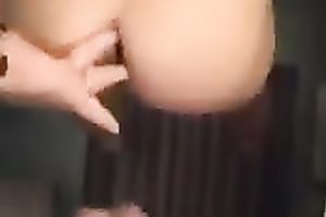 Hot Macedonian girlfriend takes from behind in standing pose