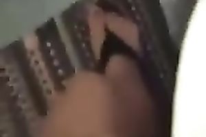 Hot Macedonian girlfriend takes from behind in standing pose