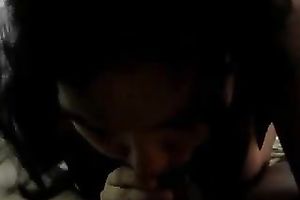 Busty chunky Latina neighbour floozy properly sucks my enchanting cock