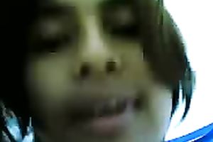 Cute emotional large breasted Desi white women got her snatch lips stretched a bit