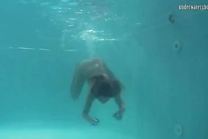 Mesmerizing redhead teenie from Russian Federation shows her body