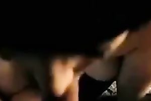 Extremely voracious for cum black haired wife of my buddy gives him head