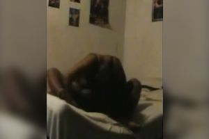 My spicy Indian bosomy hottie sucks and rides me on web camera