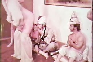 Persian orgy with highly lascivious and hot brunettes