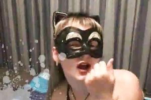 My glamorous Russian girlfriend teases me with her curves