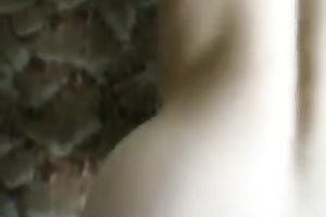 Cute next door slutwife engulfing my large ramrod whilst my phone webcam is on