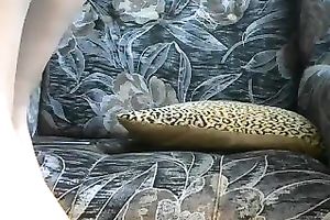 My marvelous dark brown GF has no thing against to fingerfuck herself