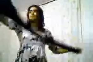 Amateur Indian sweetheart taking shower in front of camera